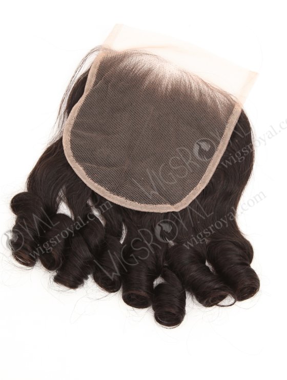 In Stock Indian Remy Hair 16" Vouge Curl Natural Color Top Closure STC-417-33840