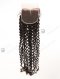 In Stock Indian Remy Hair 24" Deep Curly Natural Color Top Closure STC-414