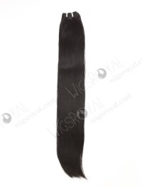 In Stock Indian Remy Hair 24" Straight 1# Color Machine Weft SM-1128