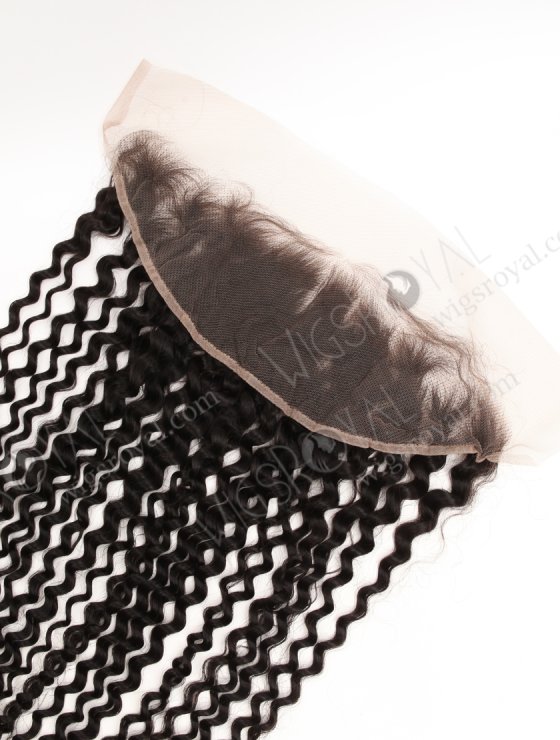 In Stock Indian Remy Hair 24" Deep Curly Natural Color Lace Frontal SKF-114-33924