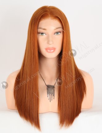Luxury Ginger Color All One Length Silky Straight Lace Front Wig WR-CLF-084