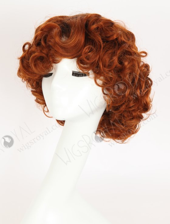 Pixie Cut Short Bouncy Curl All One Length Human Hair Lace Front Wig WR-CLF-085-33949