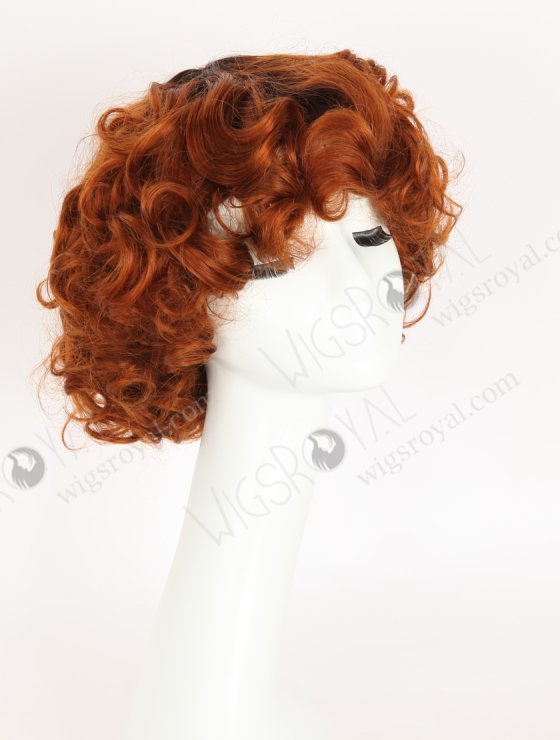 Pixie Cut Short Bouncy Curl All One Length Human Hair Lace Front Wig WR-CLF-085-33951