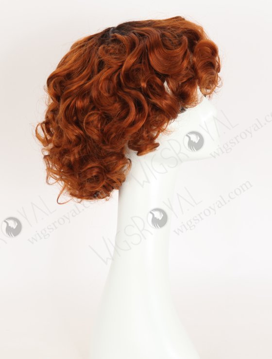 Pixie Cut Short Bouncy Curl All One Length Human Hair Lace Front Wig WR-CLF-085-33950