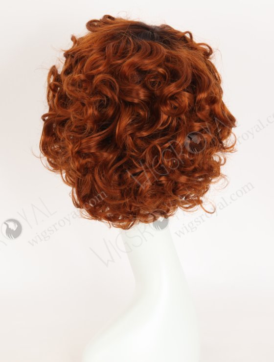 Pixie Cut Short Bouncy Curl All One Length Human Hair Lace Front Wig WR-CLF-085-33952
