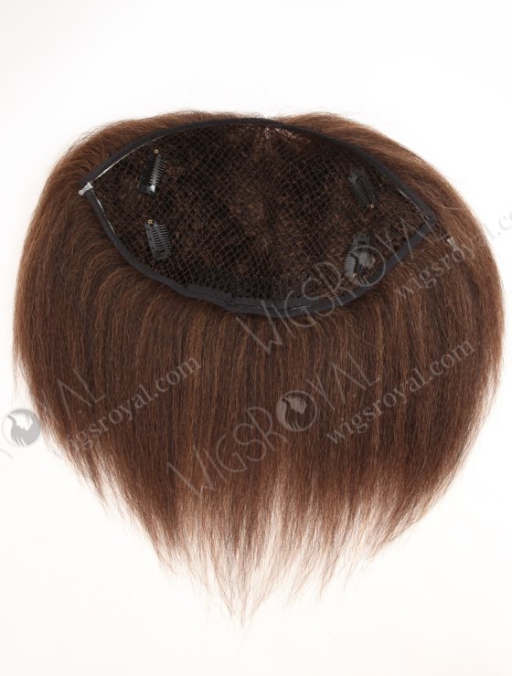 Highlight Brown Color Women Fish Net Toppers Human Hair Breathable Hole Fish Net Topper for Salon WR-TC-129-33983