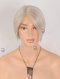 Grey Color Pixie Cut Wigs Lace Part Pre Plucked Short Wigs For Women WR-CLF-086