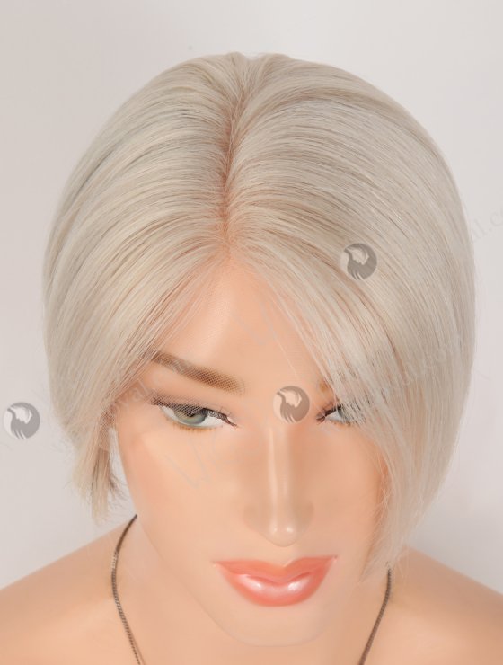 Grey Color Pixie Cut Wigs Lace Part Pre Plucked Short Wigs For Women WR-CLF-086-33958
