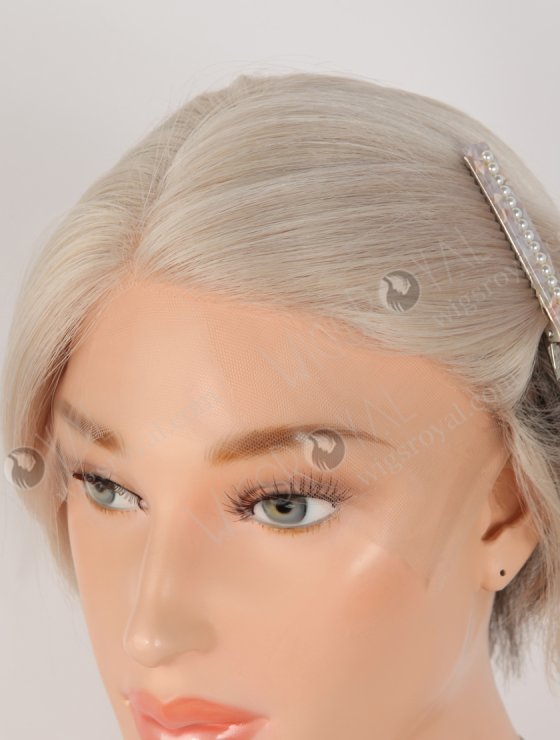 Grey Color Pixie Cut Wigs Lace Part Pre Plucked Short Wigs For Women WR-CLF-086-33963