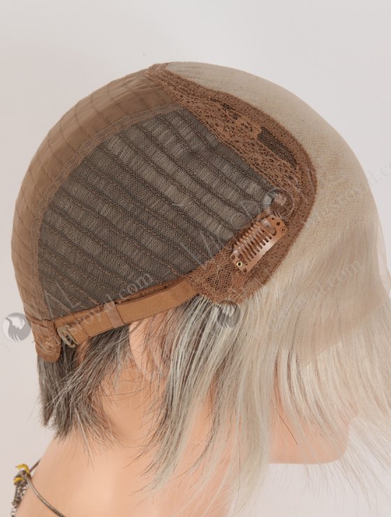 Grey Color Pixie Cut Wigs Lace Part Pre Plucked Short Wigs For Women WR-CLF-086-33967