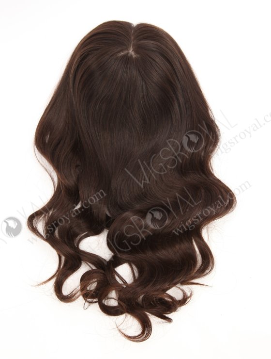 Large Base 7x7 Thick Hair Topper 18 Inch Best Quality Virgin European Hair Topper-018-34098
