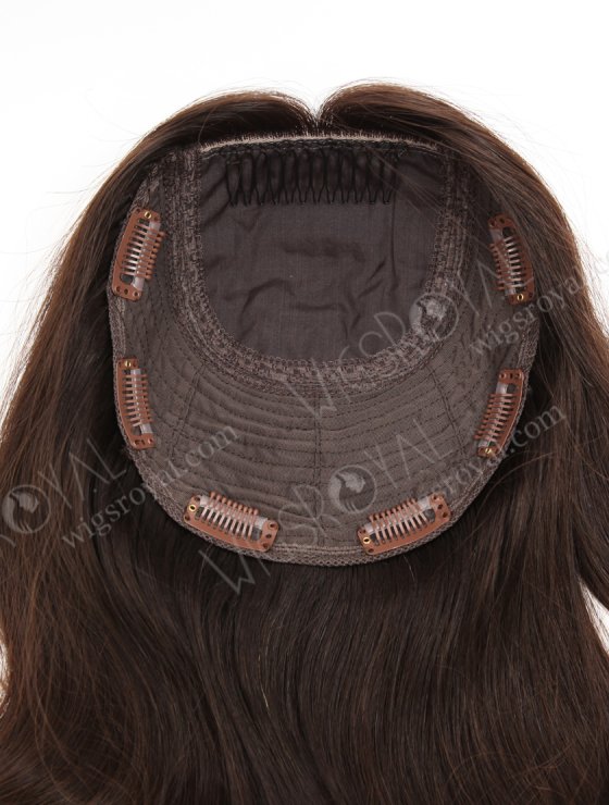 Large Base 7x7 Thick Hair Topper 18 Inch Best Quality Virgin European Hair Topper-018-34099