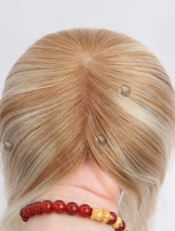 Human Hair Toppers With Highlights Topper-159 -34133