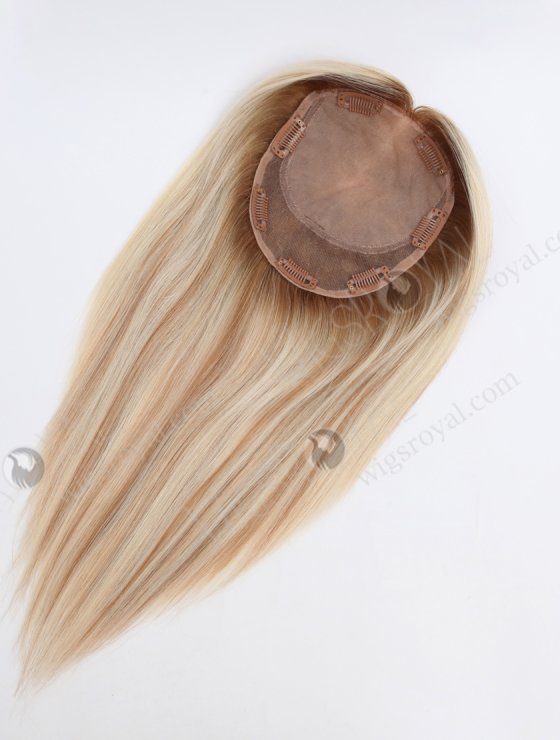 Human Hair Toppers With Highlights Topper-159 -34137