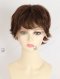 In Stock European Hair 6" Slight Wave 3/4# Blended Color Divine Lace Front Wig RLF-08089