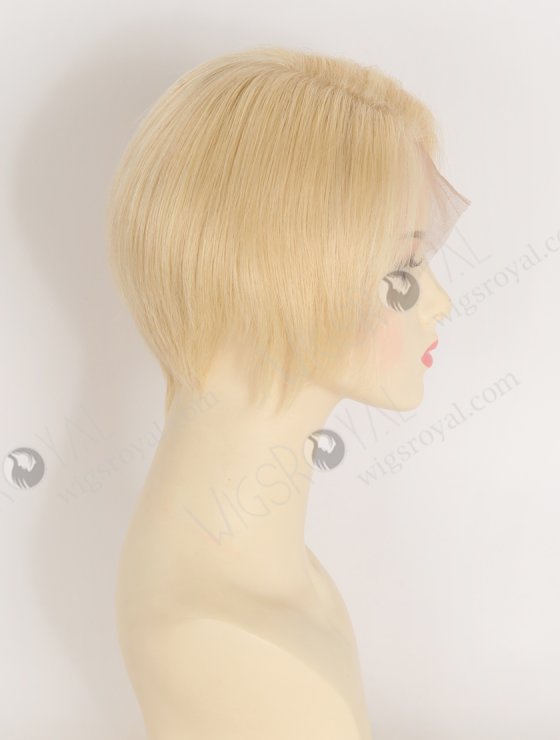 In Stock European Hair 6" Straight 613# color Divine Lace Front Wig RLF-08086-34171