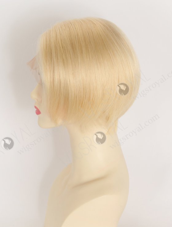In Stock European Hair 6" Straight 613# color Divine Lace Front Wig RLF-08086-34172