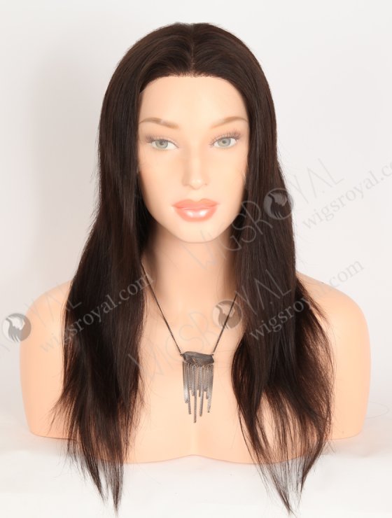 In Stock Brazilian Virgin Hair 16" Straight 2# Color Full Lace Wig FLW-04275-34350