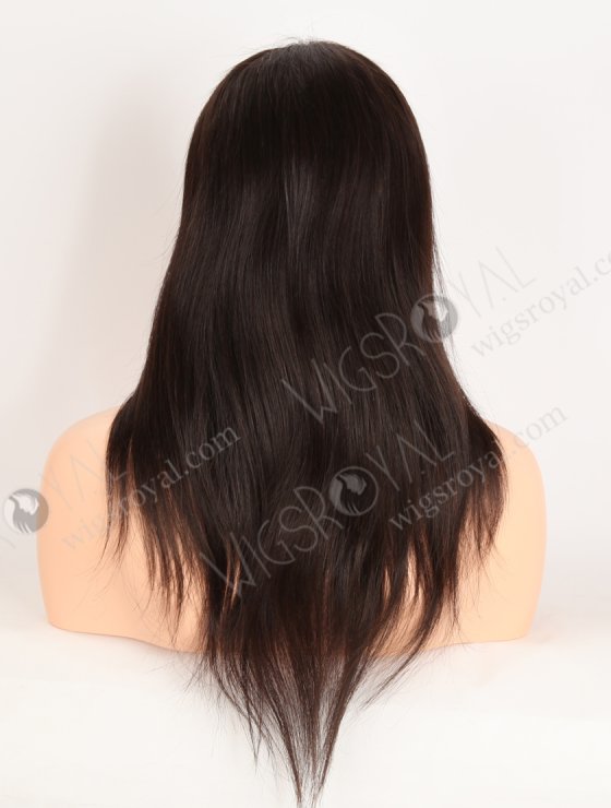 In Stock Brazilian Virgin Hair 16" Straight 2# Color Full Lace Wig FLW-04275-34357