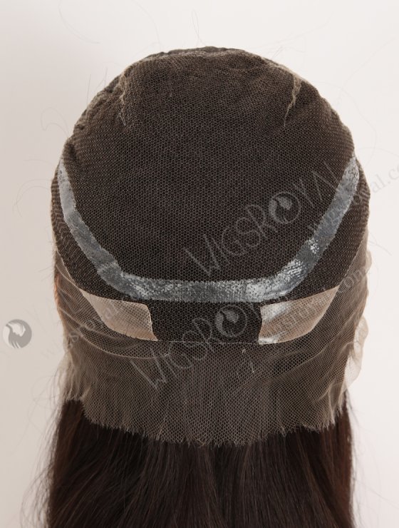 In Stock Brazilian Virgin Hair 16" Straight 2# Color Full Lace Wig FLW-04275-34362