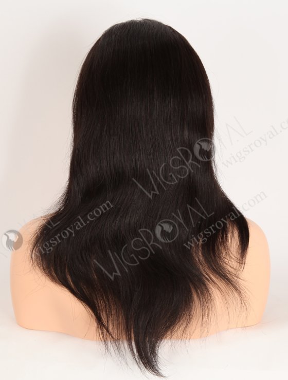 In Stock Brazilian Virgin Hair 14" Straight 1B# Color Full Lace Wig FLW-04276-34343