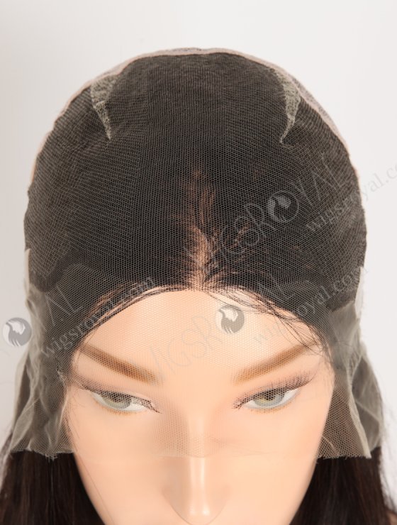 In Stock Brazilian Virgin Hair 14" Straight 1B# Color Full Lace Wig FLW-04276-34345