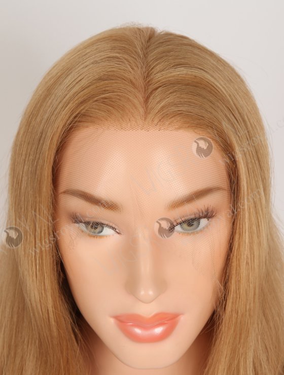 In Stock Brazilian Virgin Hair 16" Straight 8# Color Full Lace Wig FLW-04274-34366