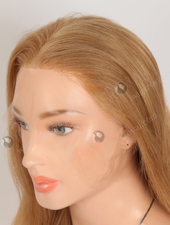 In Stock Brazilian Virgin Hair 16" Straight 8# Color Full Lace Wig FLW-04274-34369