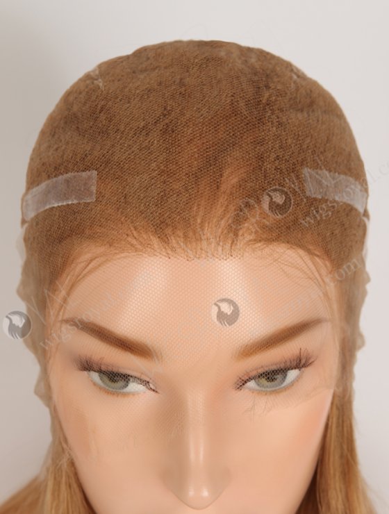 In Stock Brazilian Virgin Hair 16" Straight 8# Color Full Lace Wig FLW-04274-34373