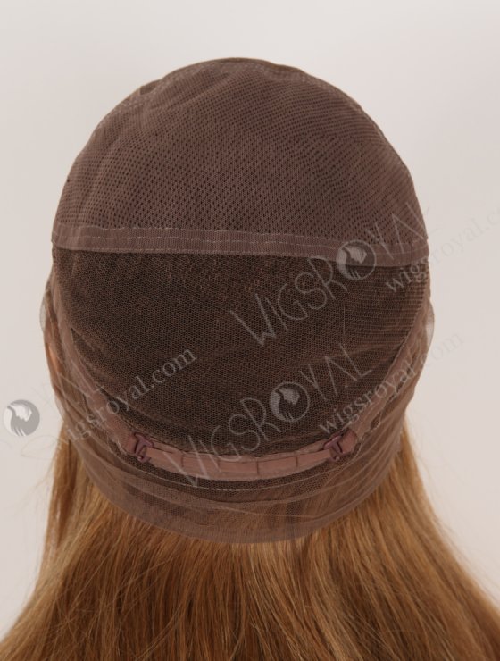 In Stock Brazilian Virgin Hair 22" Natural Straight T4/10/8/27# Color Full Lace Wig FLW-04278-34321
