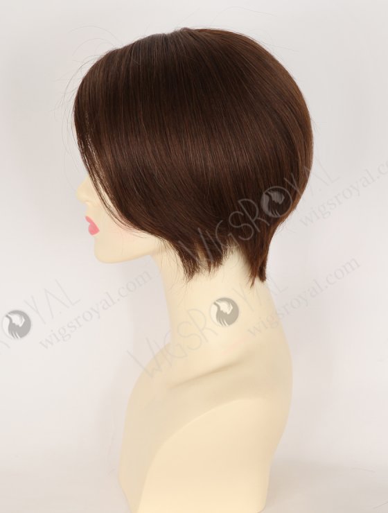 In Stock European Hair 6" Straight 3# Color Divine Lace Front Wig RLF-08094-34436