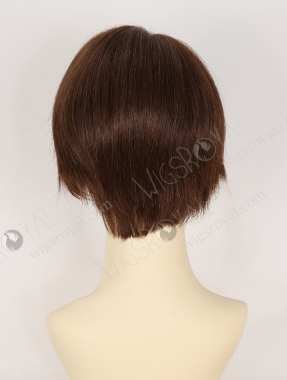 In Stock European Hair 6" Straight 3/4# Blended Color Divine Lace Front Wig RLF-08095-34425