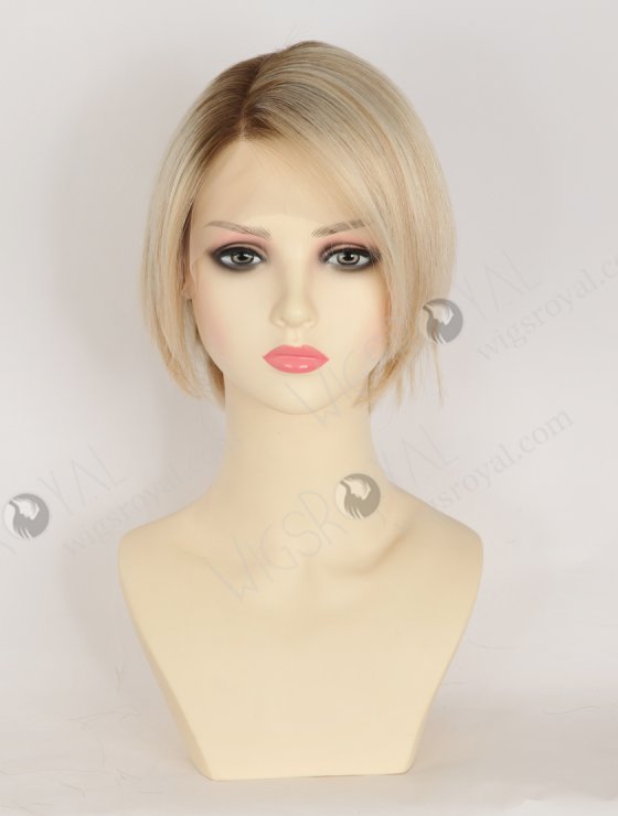 In Stock European Hair 6" Straight T9/60/25/8# Color Divine Lace Front Wig RLF-08096-34408