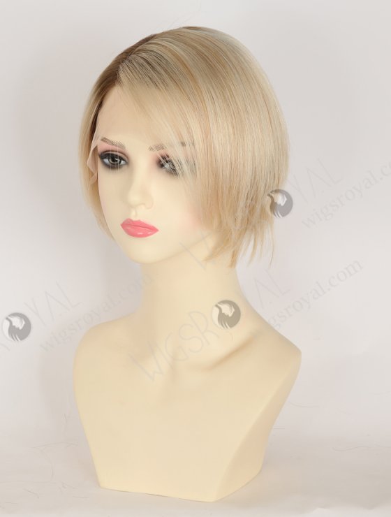 In Stock European Hair 6" Straight T9/60/25/8# Color Divine Lace Front Wig RLF-08096-34411
