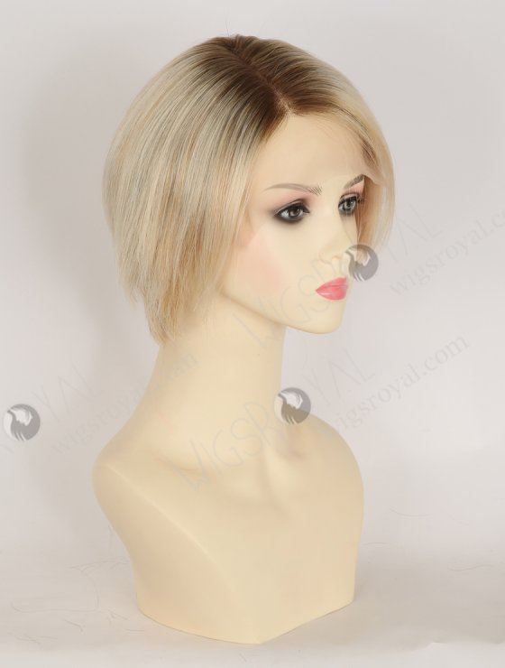 In Stock European Hair 6" Straight T9/60/25/8# Color Divine Lace Front Wig RLF-08096-34410