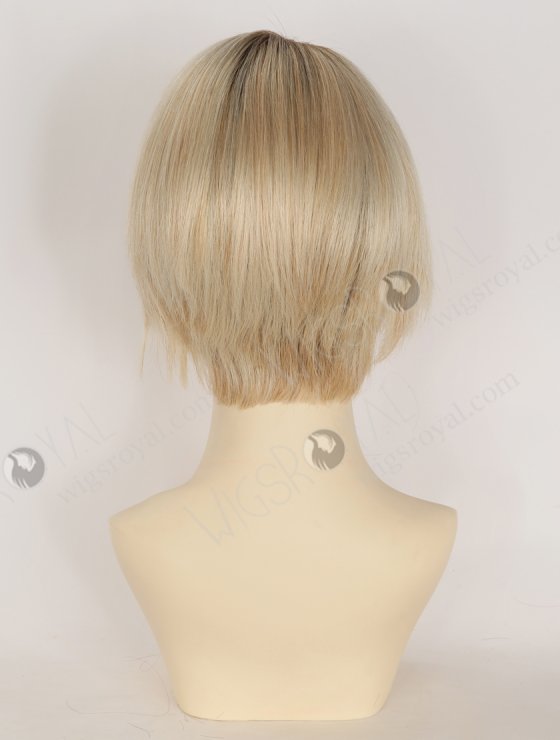 In Stock European Hair 6" Straight T9/60/25/8# Color Divine Lace Front Wig RLF-08096-34413