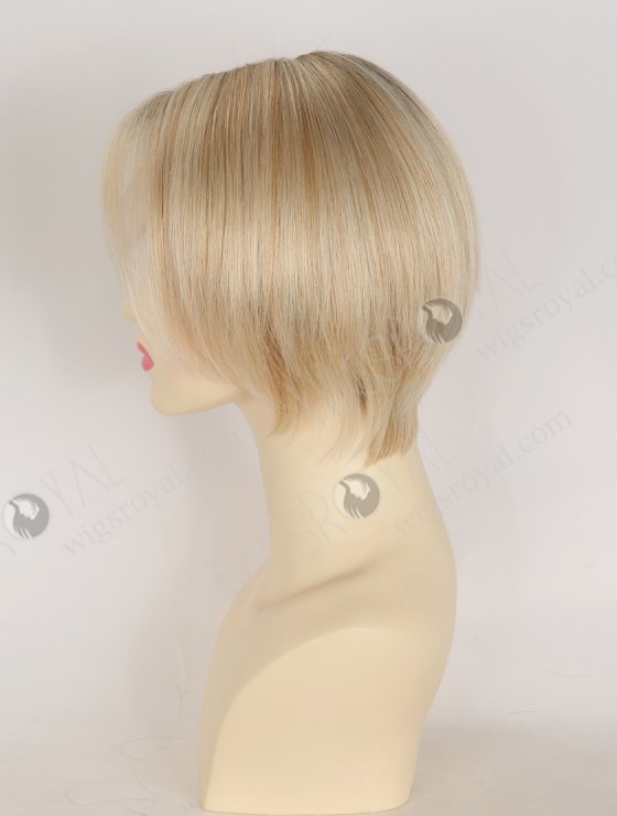 In Stock European Hair 6" Straight T9/60/25/8# Color Divine Lace Front Wig RLF-08096-34415