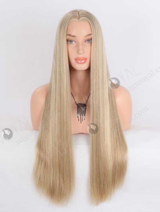 Super All One Length Mixed Color High Density Human Hair Full Lace Wig WR-LW-146-34476