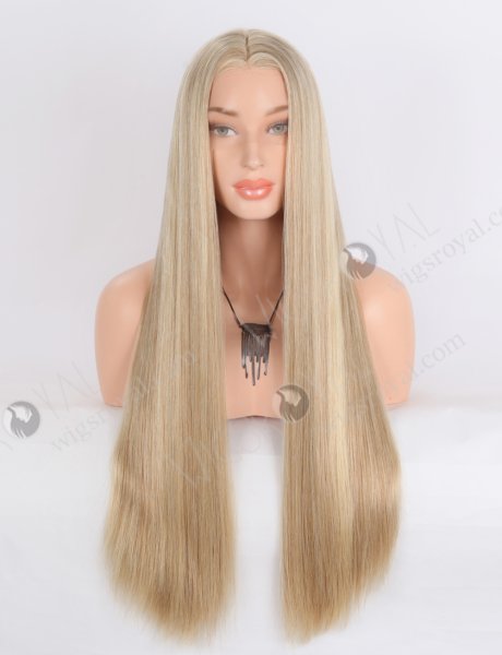 Super All One Length Mixed Color High Density Human Hair Full Lace Wig WR-LW-146