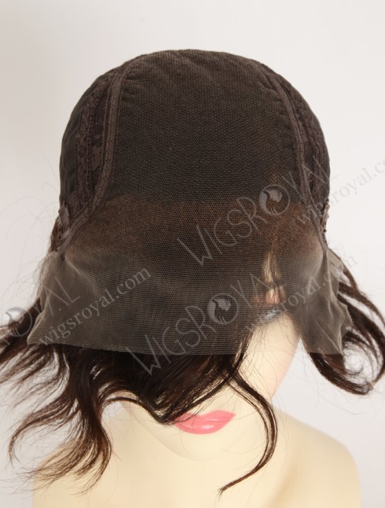 Top Quality Pixie Cut Wavy Natural Color Human Hair Lace Front Wig WR-CLF-087-34457