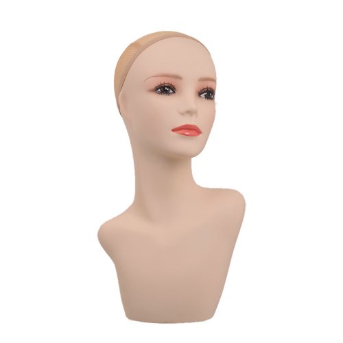 Japanese women's mannequin head