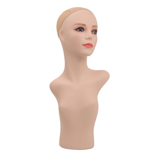 Japanese women's mannequin head