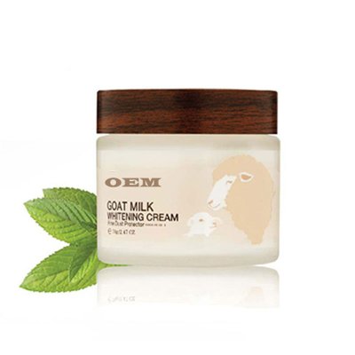 OEM, ODM Natural Goat Milk Face Whitening Cream