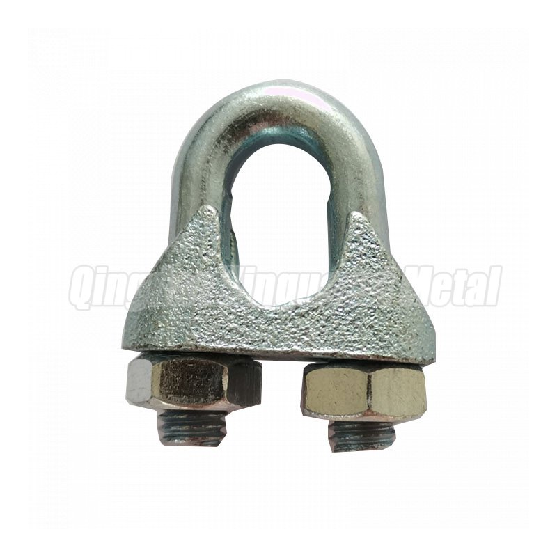 DIN741 Galv Malleable Wire Rope Clip_Malleable Adjustable Galv Wire Rope  Clips DIN741_Malleable Steel Galv DIN741 Wire Rope Clips_DIN741 Malleable  Iron Galv Wire Rope Clip