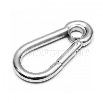 Galvanized Snap Hook With Eyelet DIN5299 A