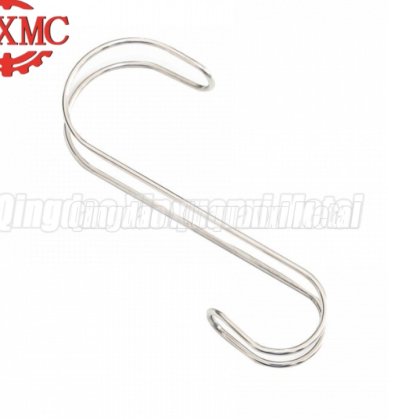 Stainless steel wire coat towel handbag hook