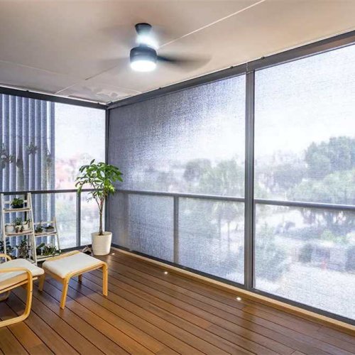 Zip blinds fabric oem with good price-smartex