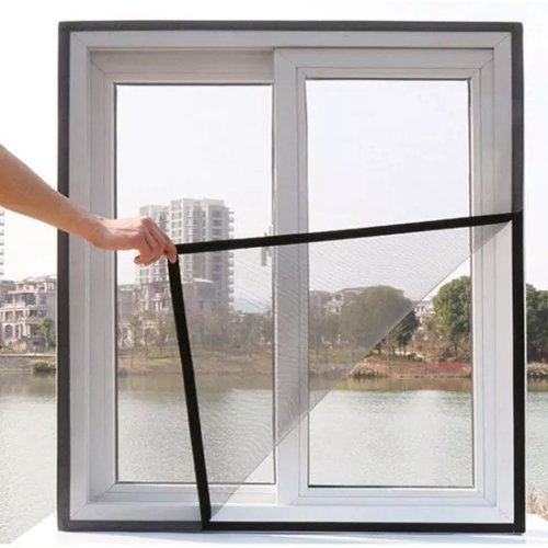 Self-cut window screen fiberglass mesh from cheap price