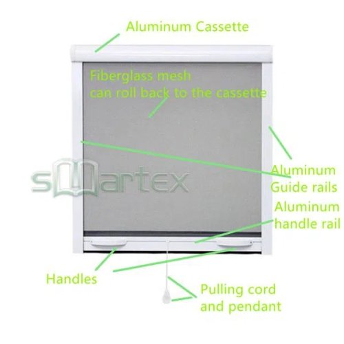 Window Roll-up Insect Screens