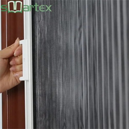 Retractable Pleated Screen Door